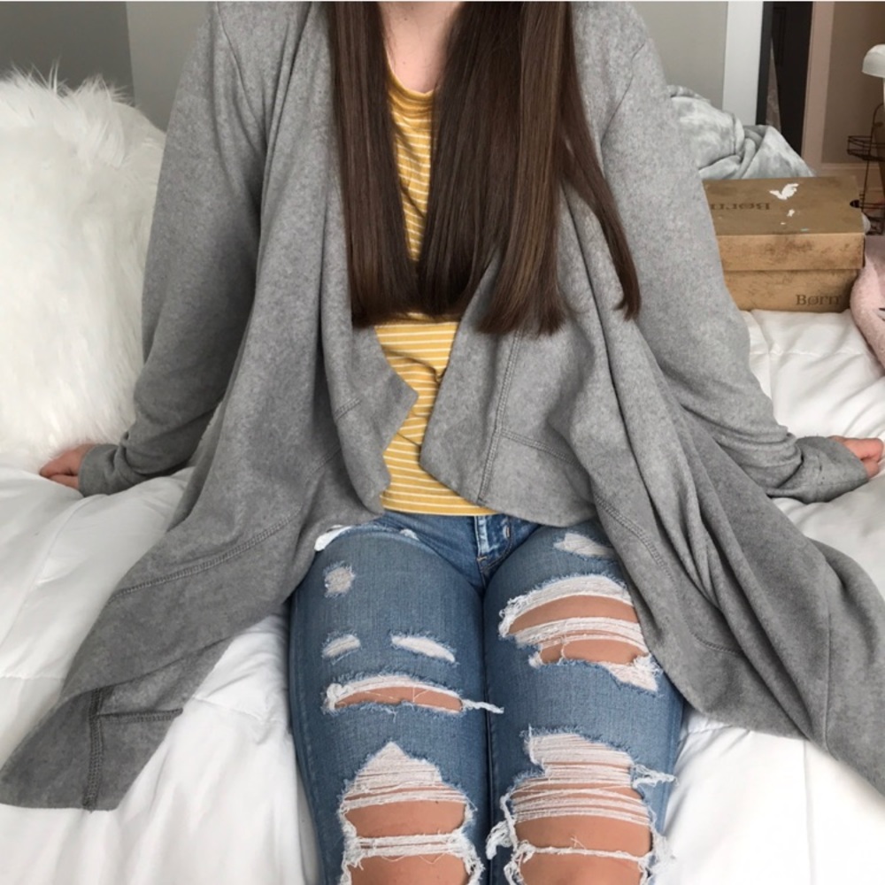 Gray super soft jacket